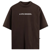 Camiseta Oversized Marrom