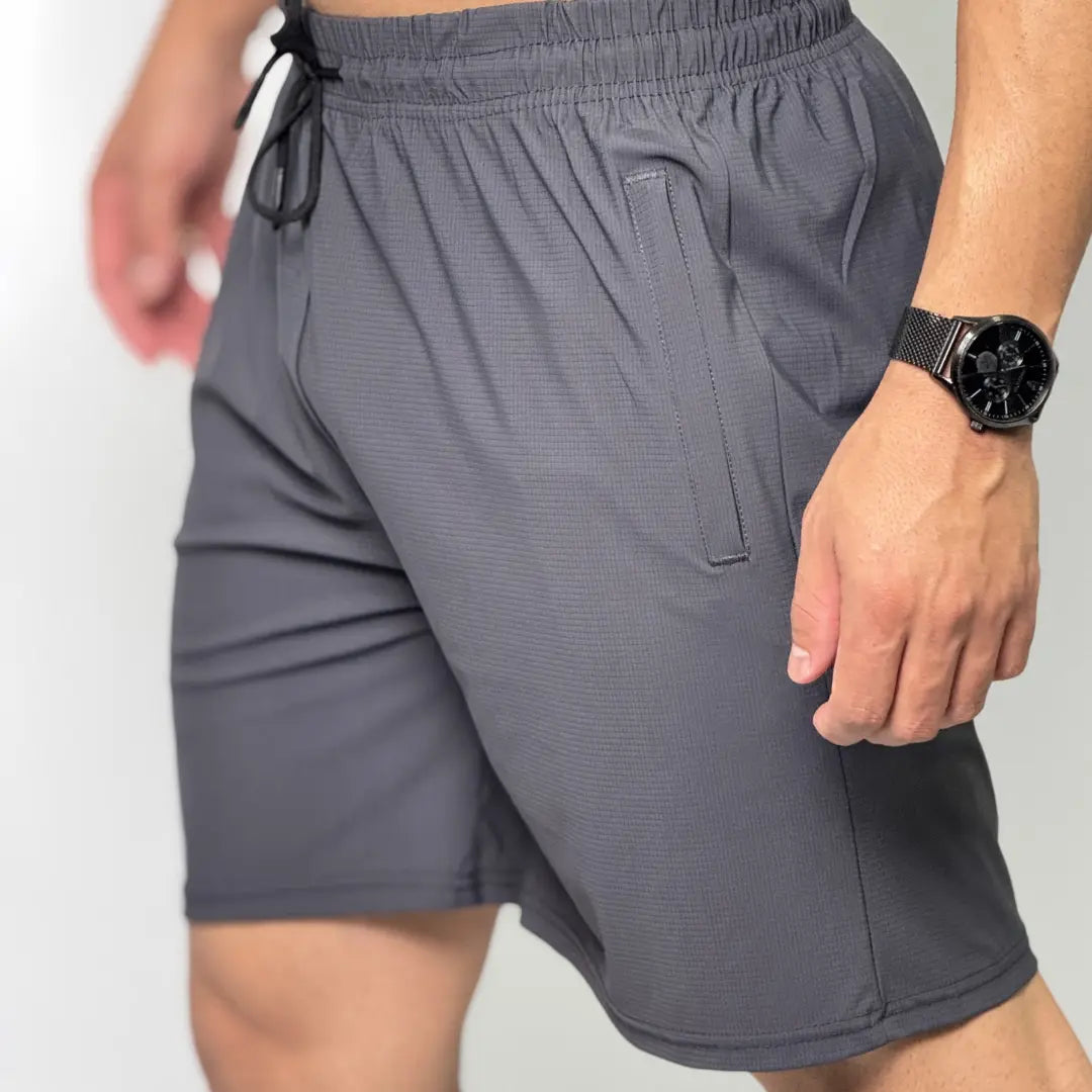 Shorts Performance VFK Origens Essência Cinza Grafite