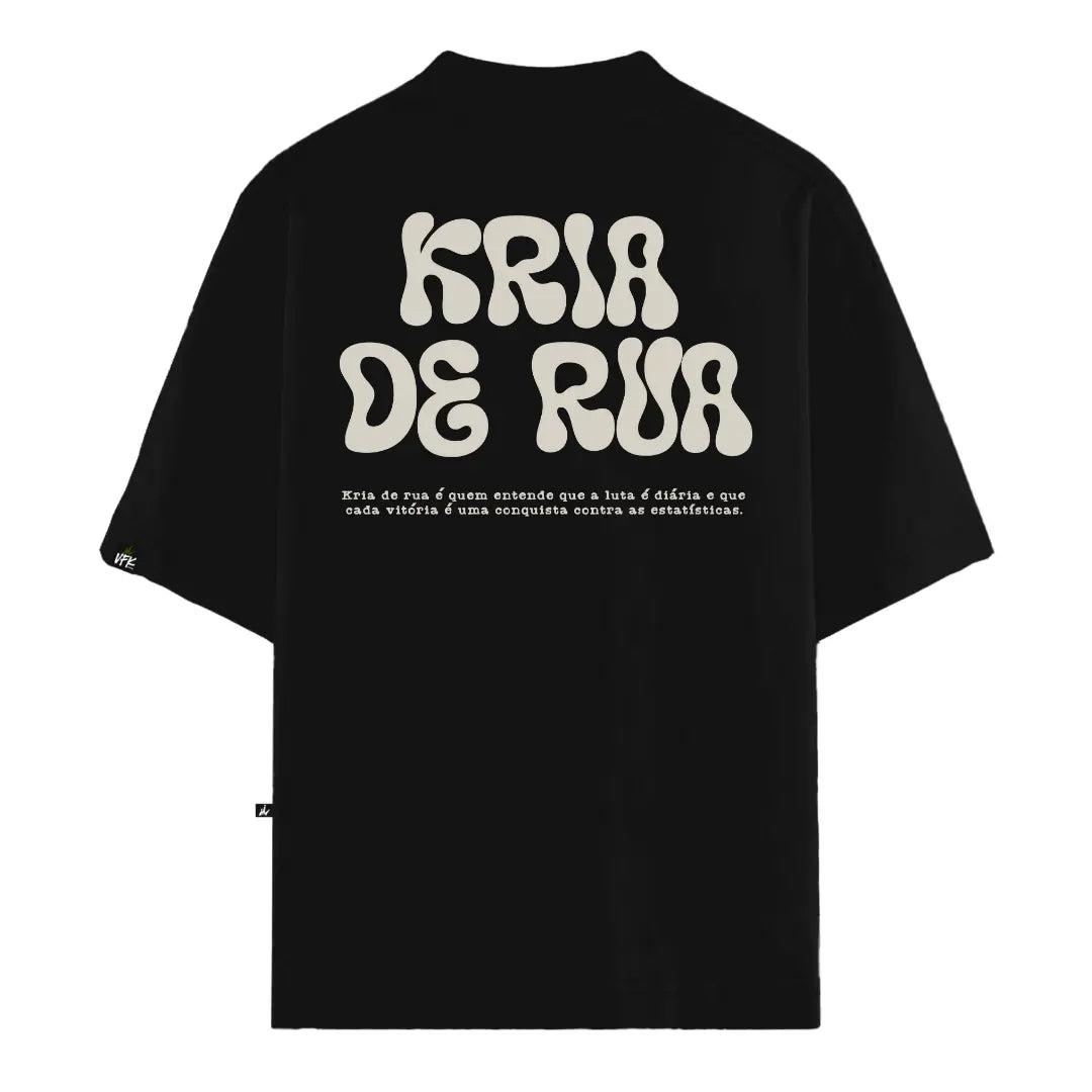 Camiseta Oversized Preto
