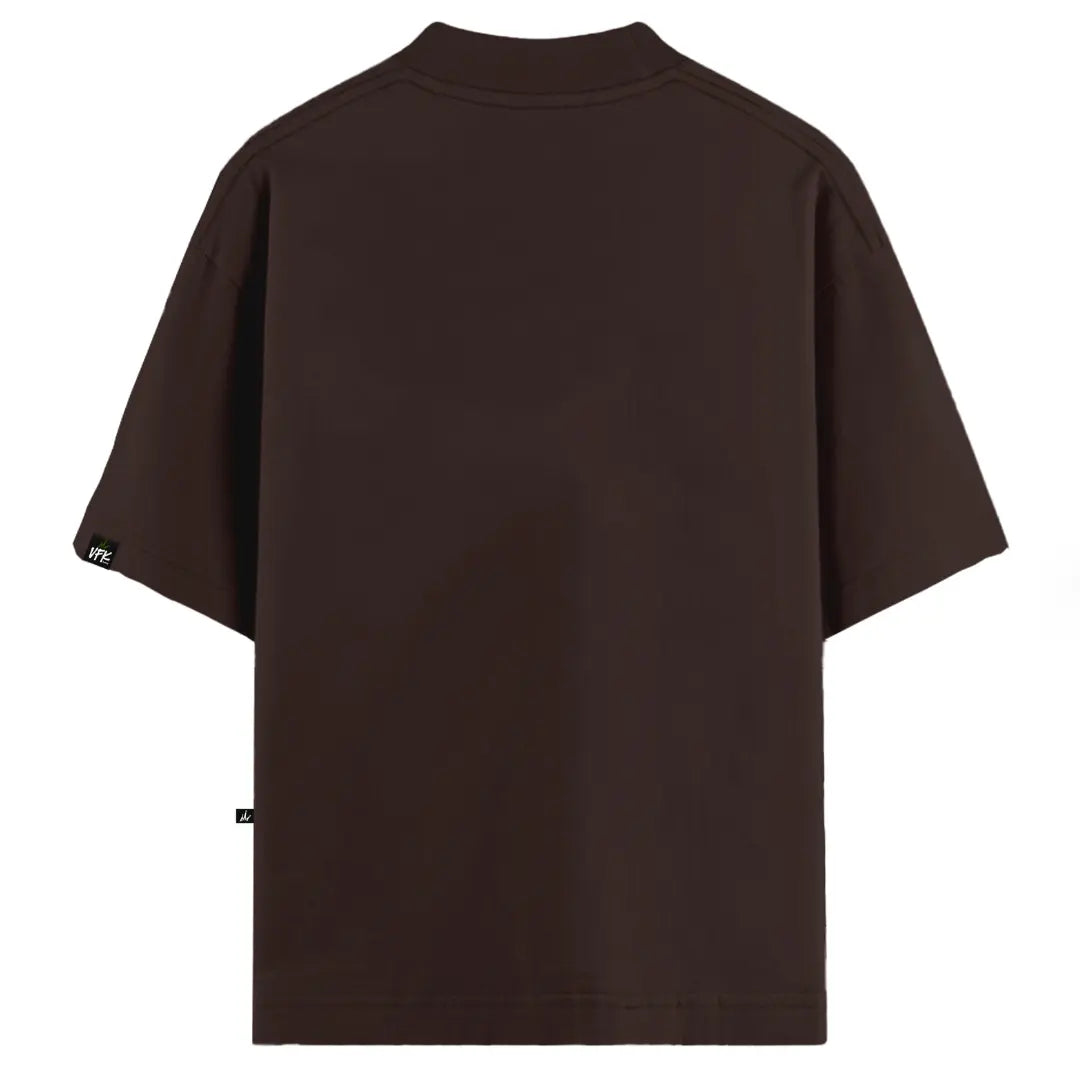 Camiseta Oversized King Marrom
