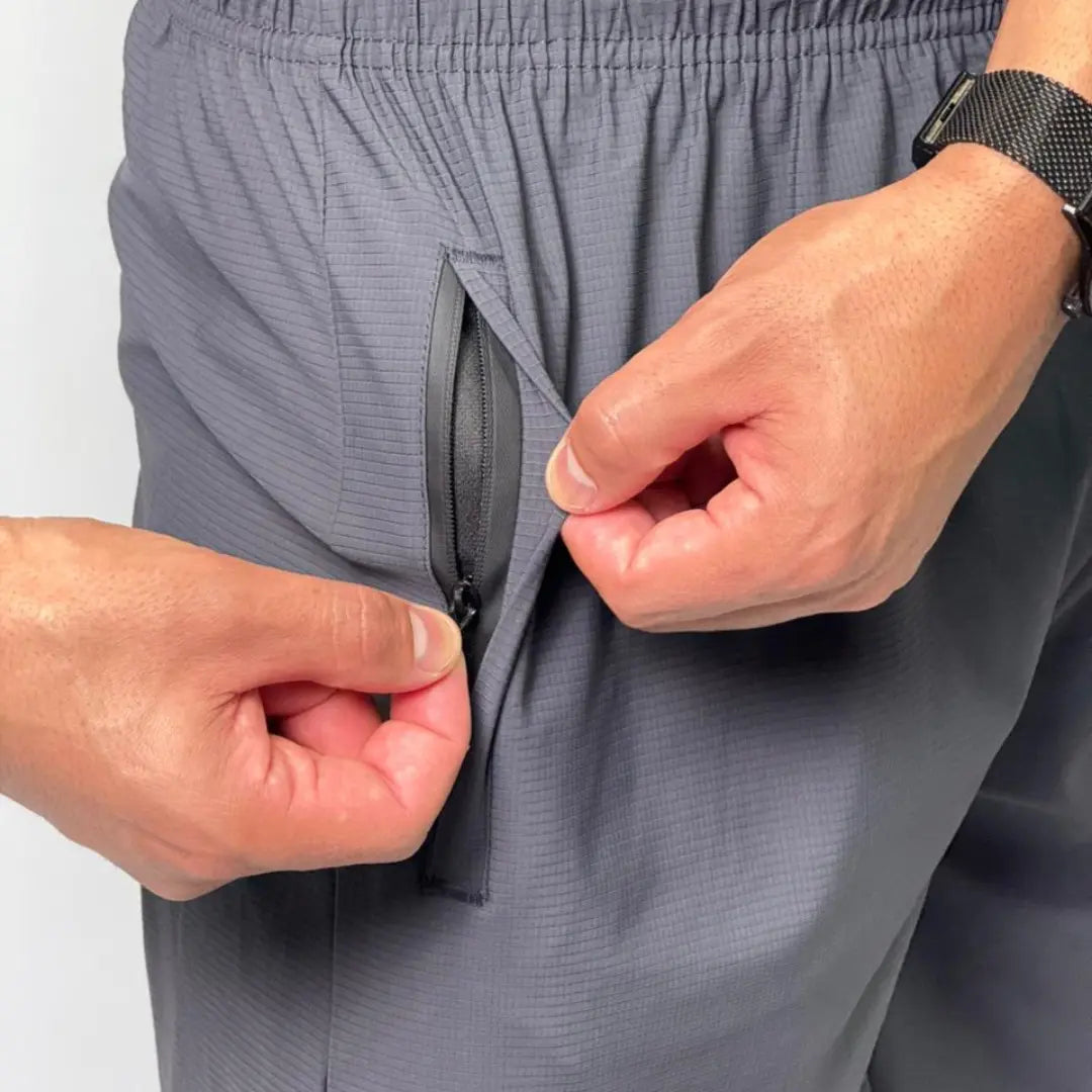 Shorts Performance VFK Origens Essência Cinza Grafite