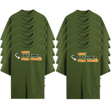 Kit Com 10 Camisetas Oversized Personalizadas