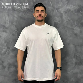 Camiseta Oversized King's Life Off White REF. VFK113