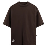 Camiseta Oversized Marrom