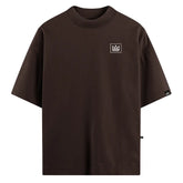 Camiseta Oversized Marrom