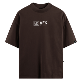 Camiseta Oversized Marrom