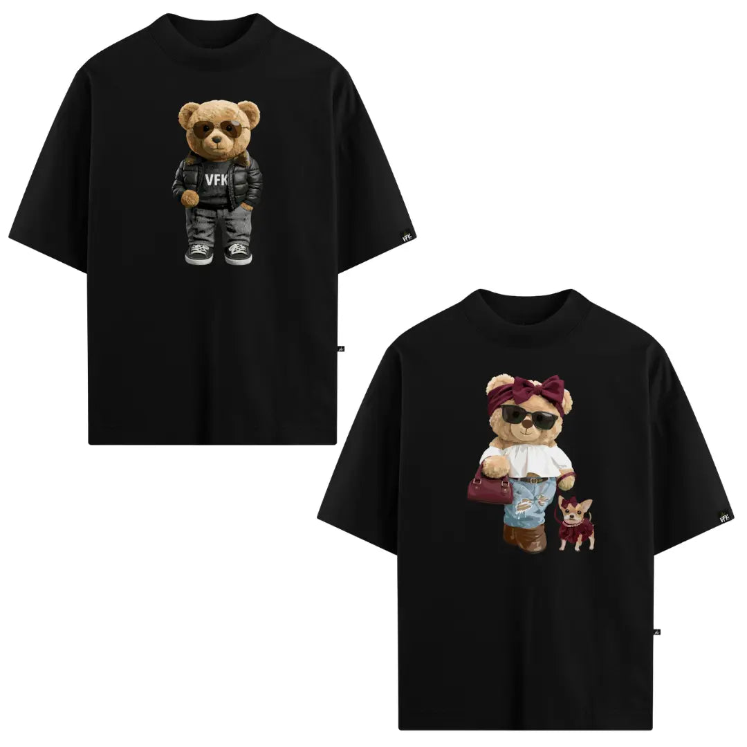 Kit Casal Oversized VFK — Teddy Lovers