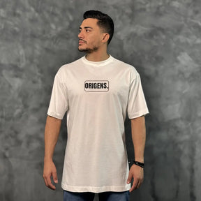 Camiseta Oversized Origens Off-White REF. VFK123