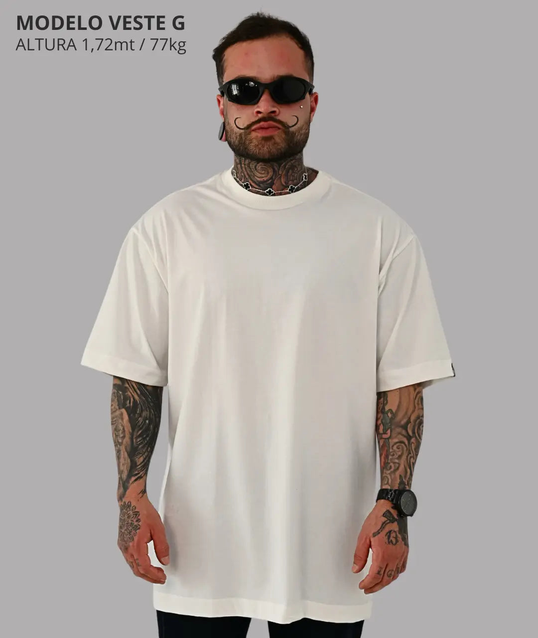 Kit com 5 Camisetas VFK Oversized