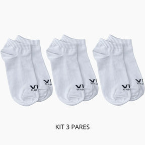 Kit 3x Meias VFK Origens Flow Low 2.0
