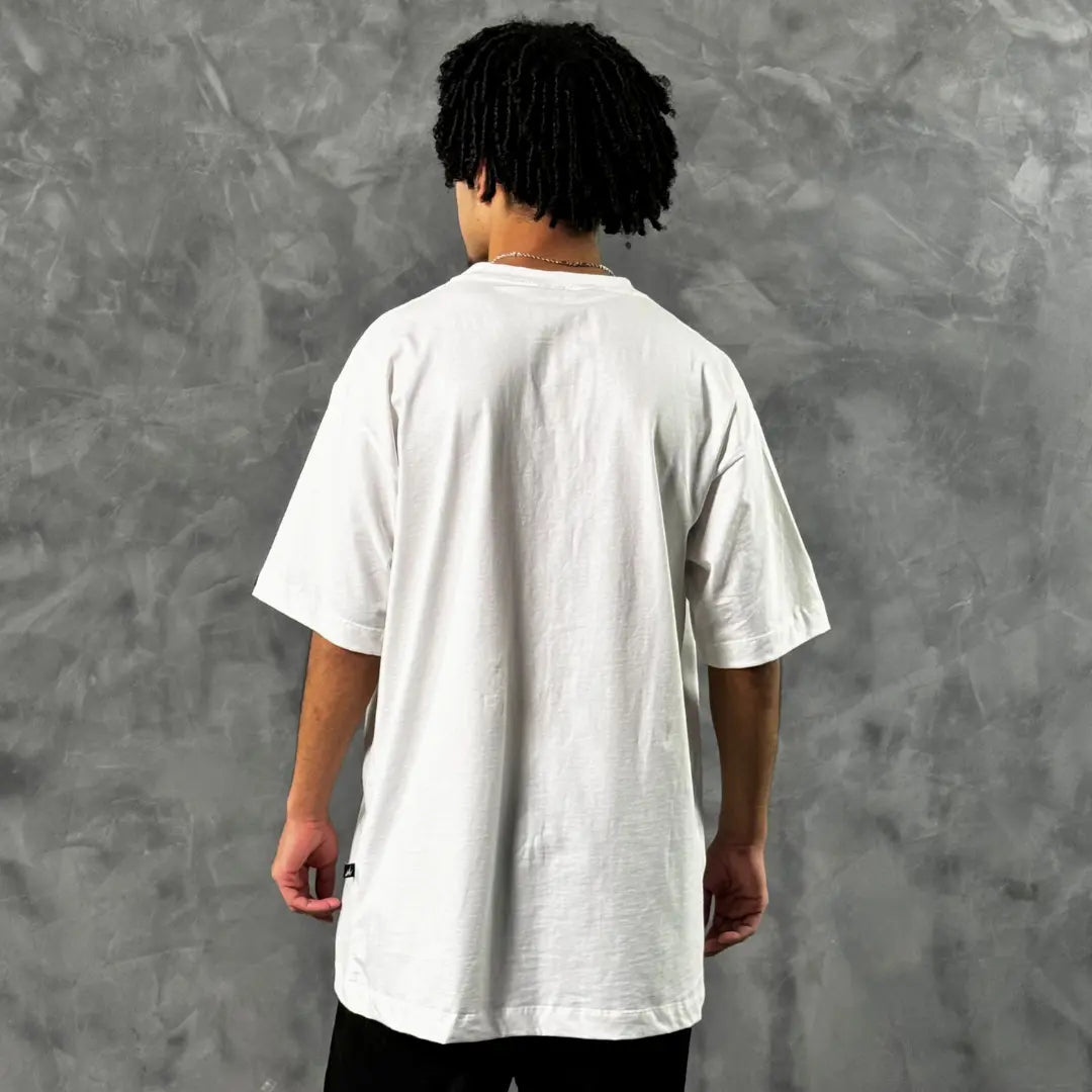 Camiseta Oversized Simple Off White REF. VFK109