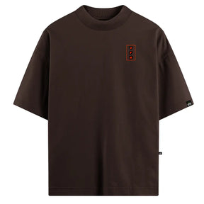 Camiseta Oversized Dragon Marrom