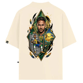 Camiseta Oversized VFK O Príncipe Off White