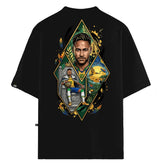 Camiseta Oversized VFK O Príncipe Preto