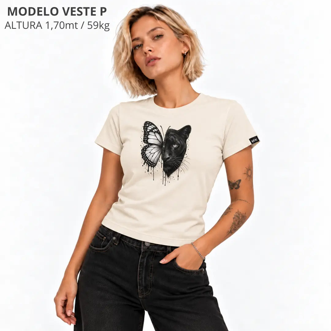 Baby Look Feminina Metamorph Off White