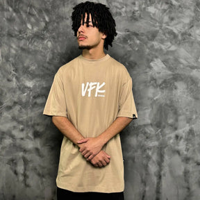 Camiseta Oversized Vfk Bege REF. VFK102