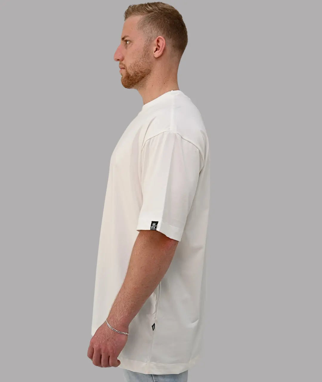 Camiseta Oversized Lisa Off White