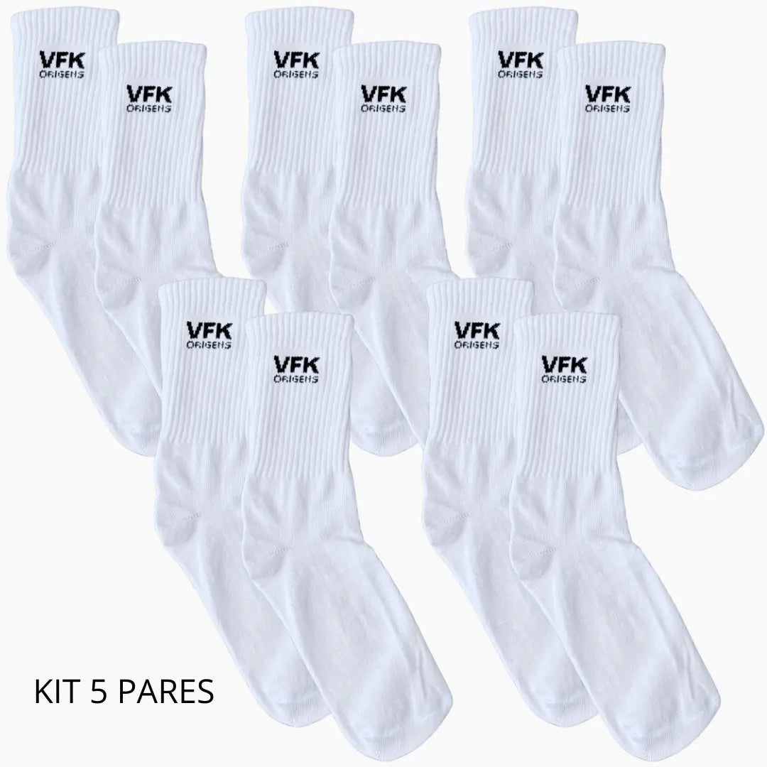 Kit 5x Meias VFK Origens Axis 2.0