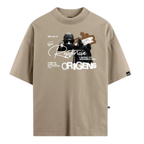 Camiseta Oversized Bege