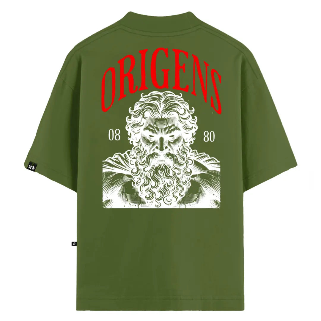 Camiseta Oversized Titan Origens Verde