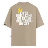 Camiseta Oversized Bege