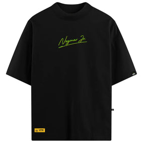 Camiseta Oversized VFK O Escolhido Preta