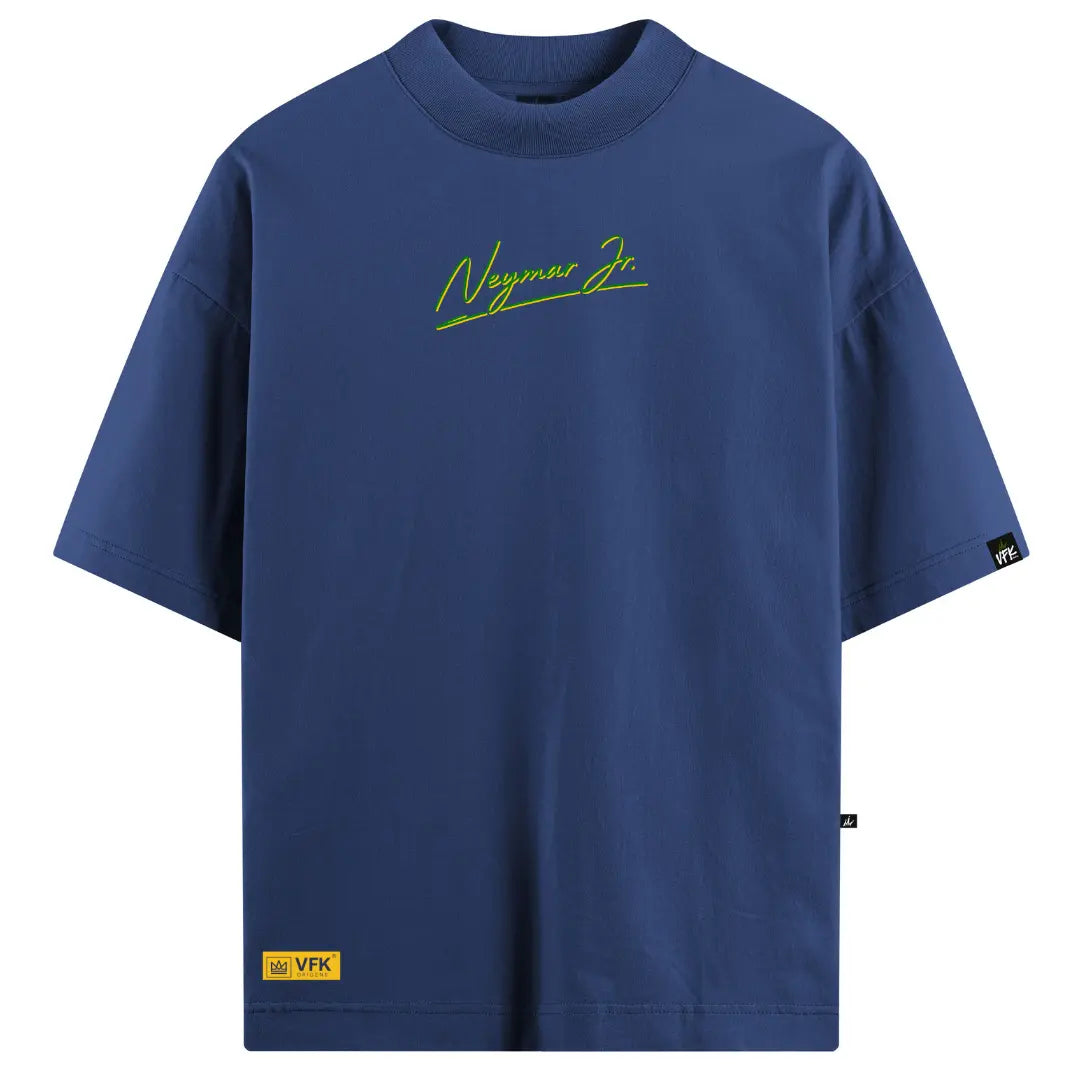 Camiseta Oversized VFK O Escolhido Azul