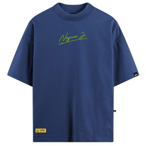 Camiseta Oversized VFK O Escolhido Azul