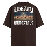 Camiseta Oversized Marrom