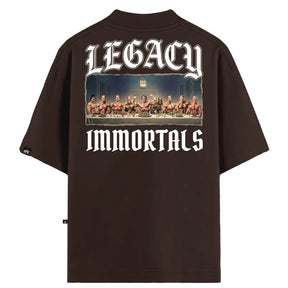 Camiseta Oversized Marrom