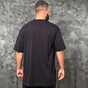 Camiseta Oversized Graffiti Left Preto