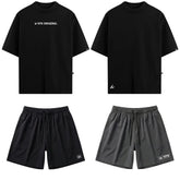 Kit Movimento  2 Camisetas Oversized VFK + 2 Shorts Performance