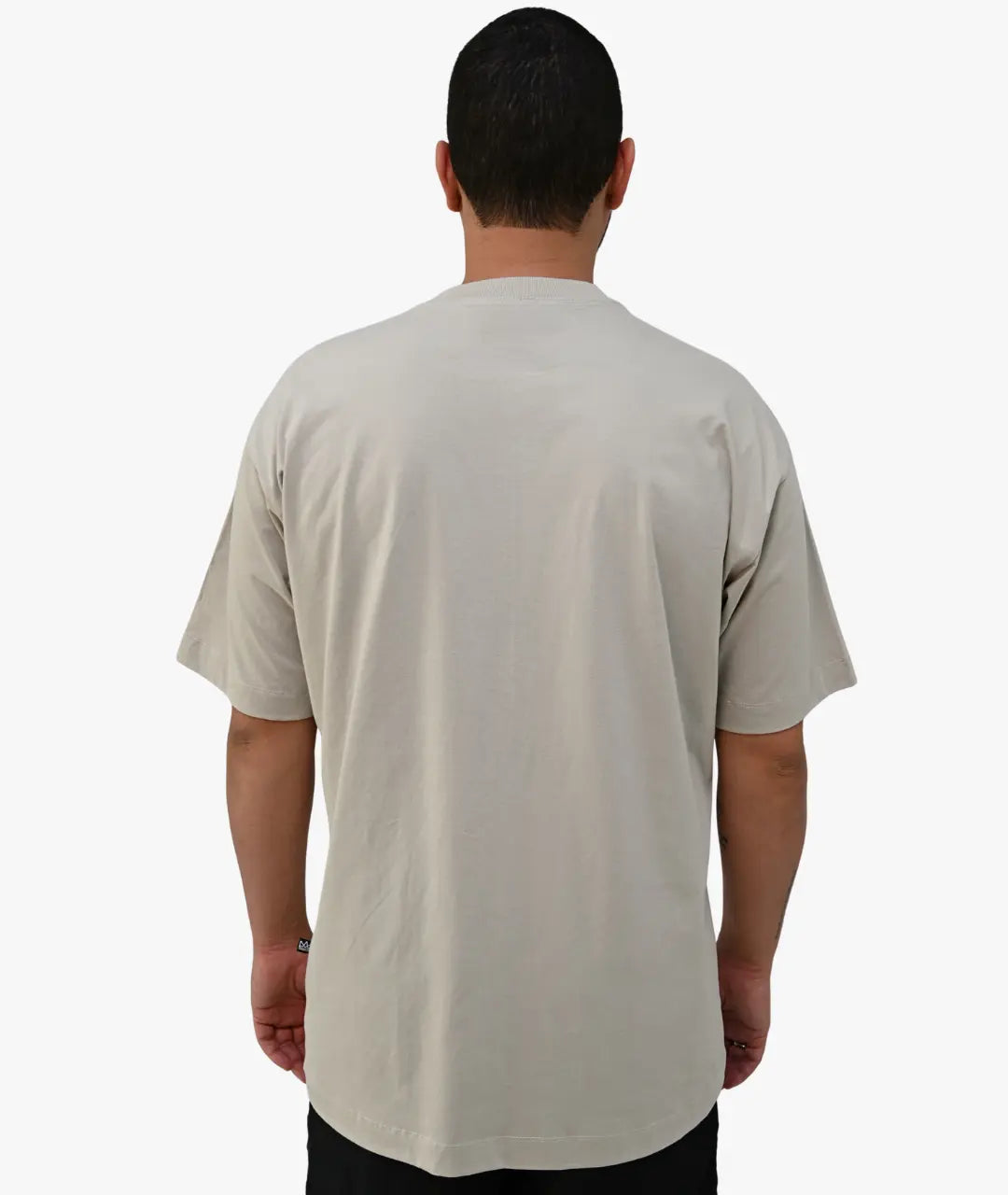 Camiseta Oversized Lisa Bege