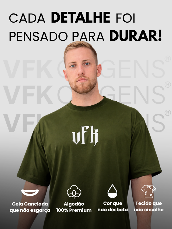 Camiseta Oversized VFK Origens