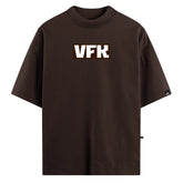Camiseta Oversized Marrom