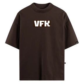 Camiseta Oversized Marrom
