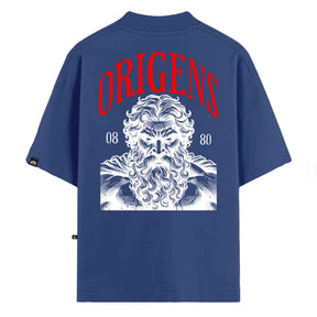 Camiseta Oversized Titan Origens Azul