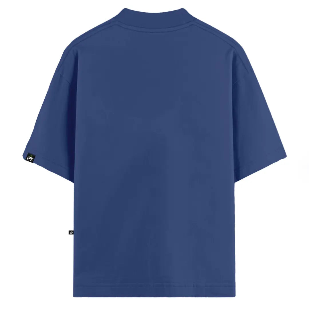 Camiseta Oversized VFK Brasil 10 Azul