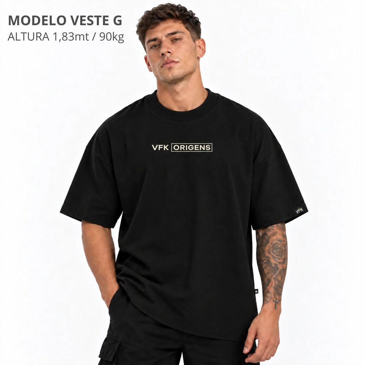 Camiseta Oversized O Mentalista Preto
