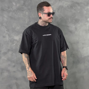 Camiseta Oversized Origins Royal Preto