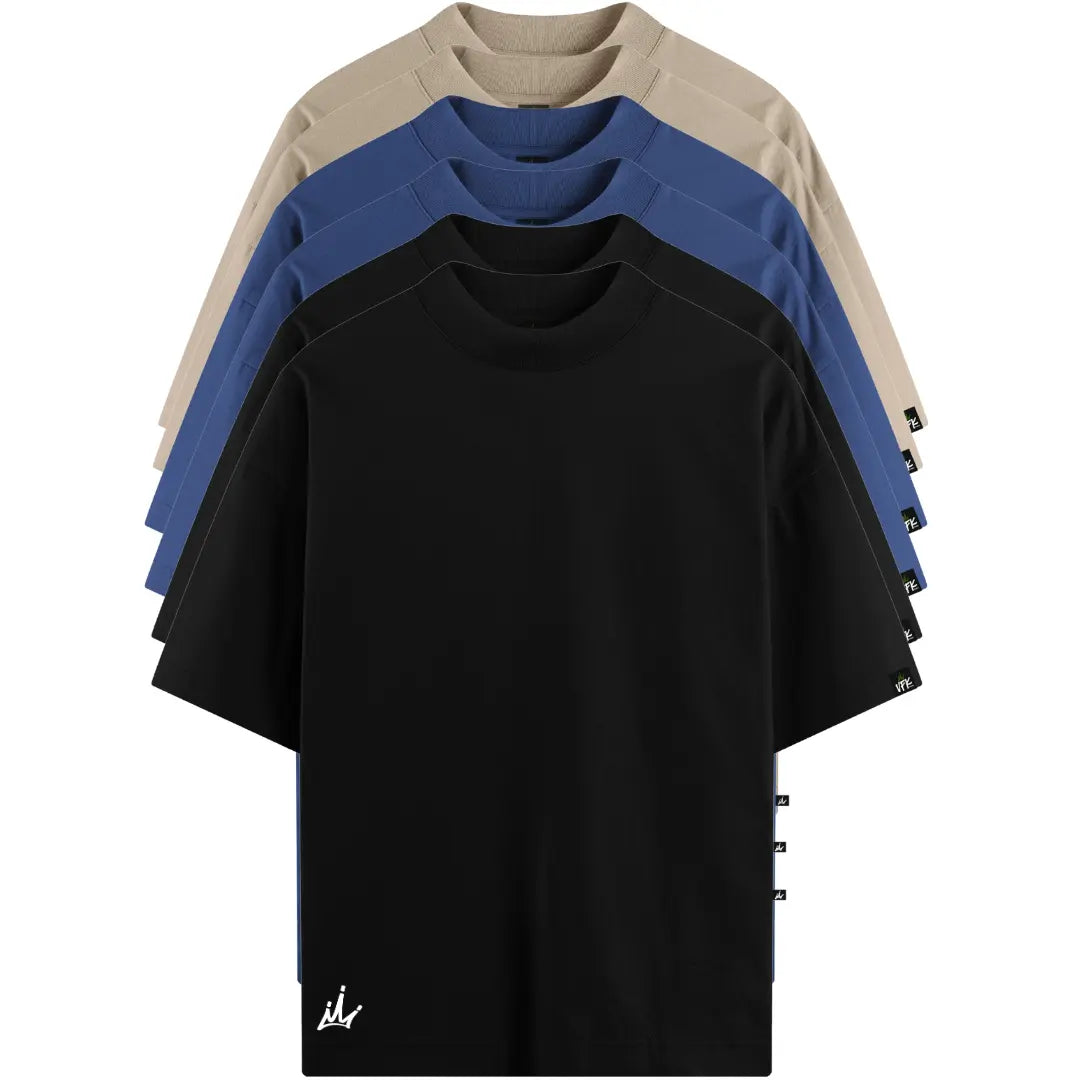 Kit com 6 Camisetas VFK Oversized