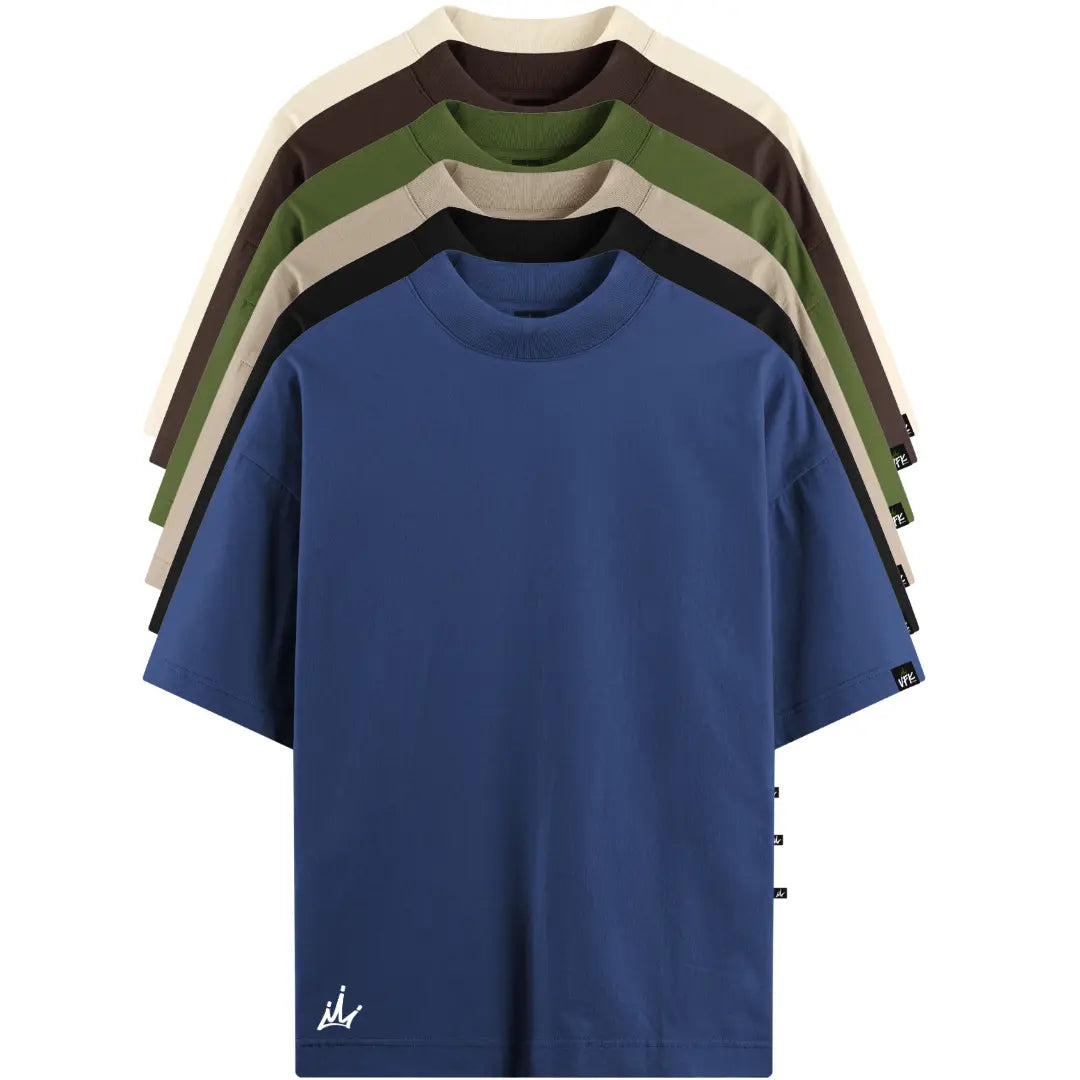Kit com 6 Camisetas VFK Oversized