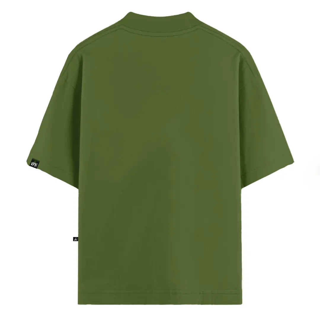 Camiseta Oversized VFK Label Verde