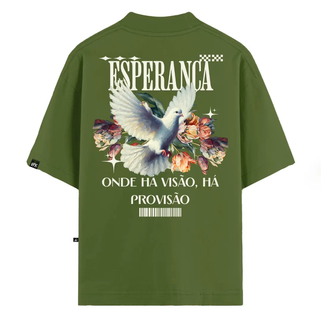 Camiseta Oversized Verde