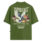 Camiseta Oversized Verde