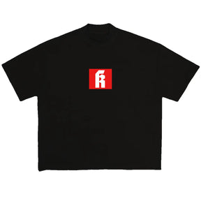 Camiseta Oversized Red Code Preto REF. VFK132