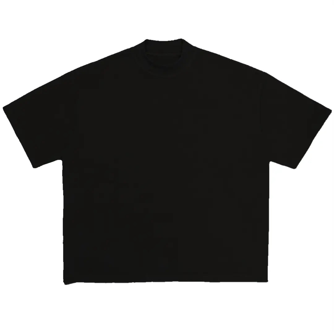 Camiseta Oversized O Mundo é Seu Preto REF. VFK137