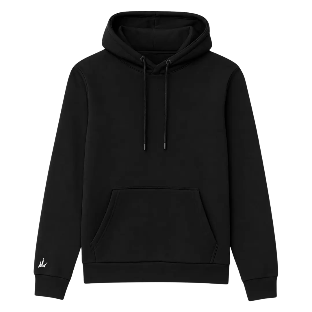 Moletom Canguru Com Capuz Preto VFK Origens
