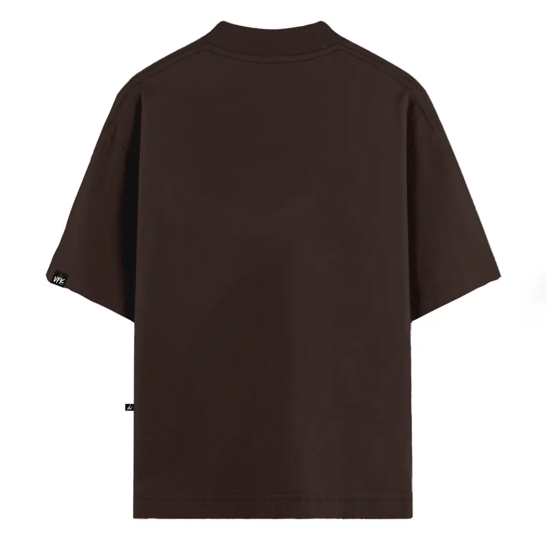 Camiseta Oversized VFK O Fenômeno Marrom