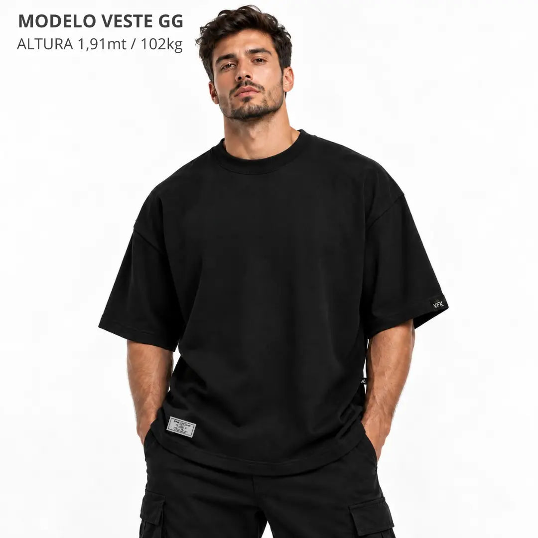 Kit Com 6 Camisetas Oversized VFK Heavy